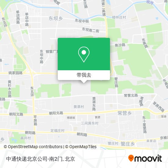 中通快递北京公司-南2门地图