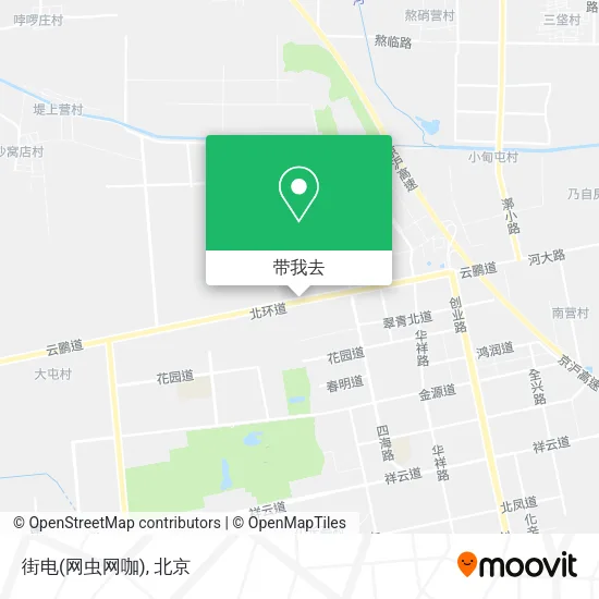 街电(网虫网咖)地图