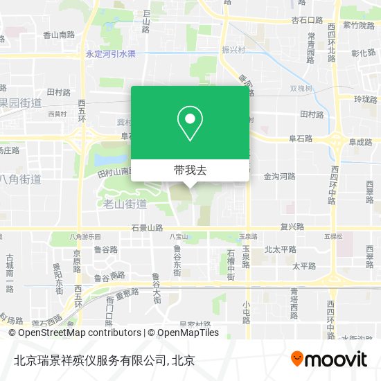 北京瑞景祥殡仪服务有限公司地图