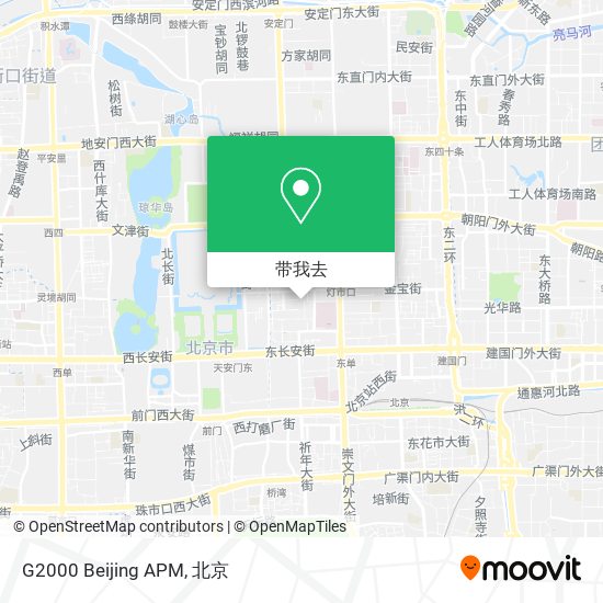 G2000 Beijing APM地图