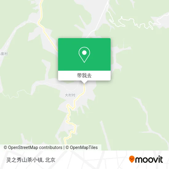 灵之秀山茶小镇地图