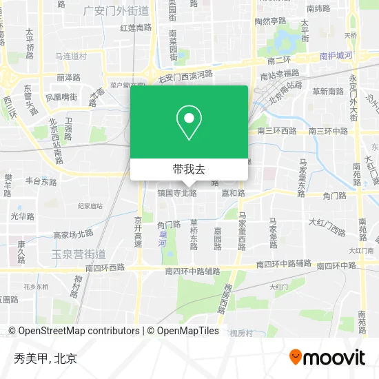 秀美甲地图
