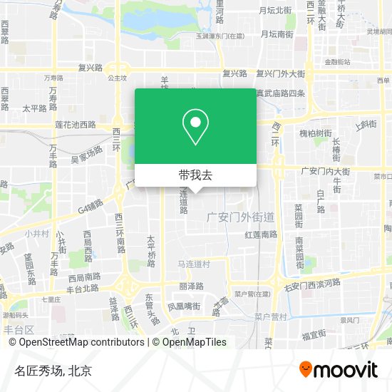 名匠秀场地图