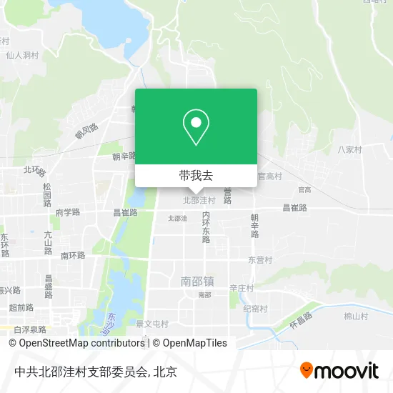 中共北邵洼村支部委员会地图