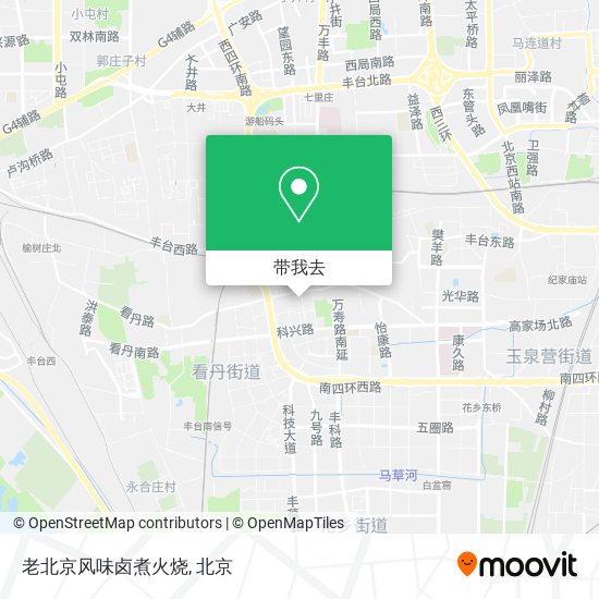 老北京风味卤煮火烧地图