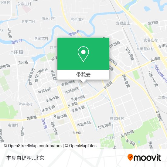 丰巢自提柜地图
