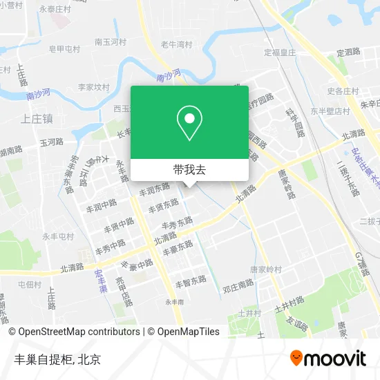 丰巢自提柜地图