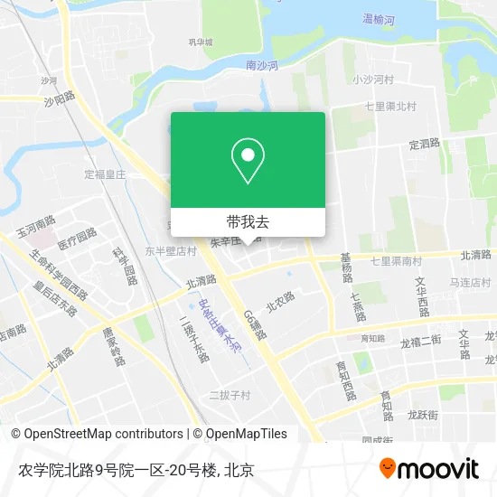 农学院北路9号院一区-20号楼地图