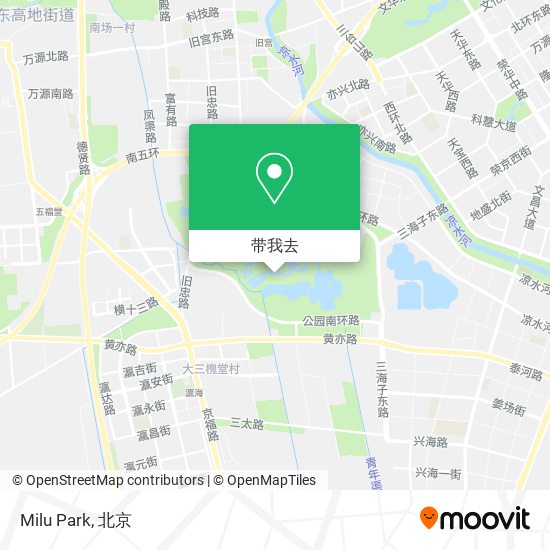 Milu Park地图