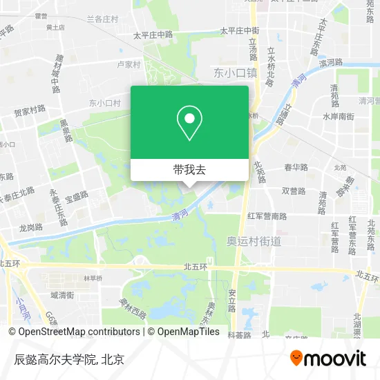 辰懿高尔夫学院地图