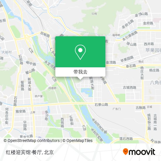 红楼迎宾馆·餐厅地图