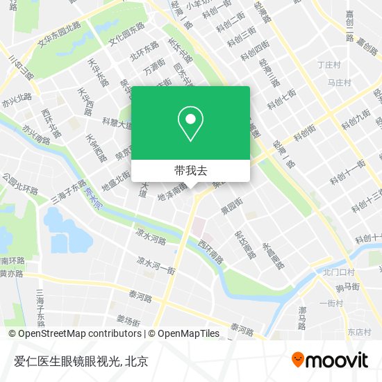 爱仁医生眼镜眼视光地图