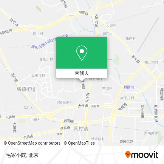 毛家小院地图