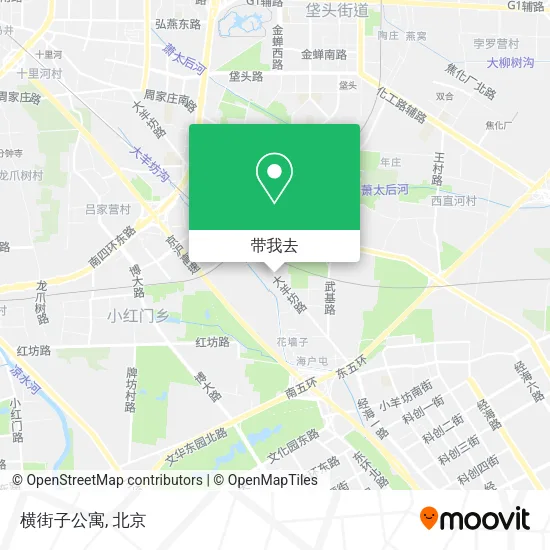 横街子公寓地图