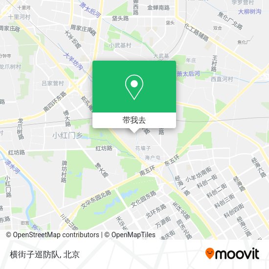 横街子巡防队地图