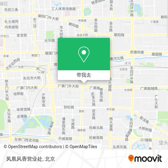 凤凰风香营业处地图