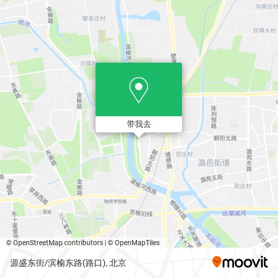 源盛东街/滨榆东路(路口)地图