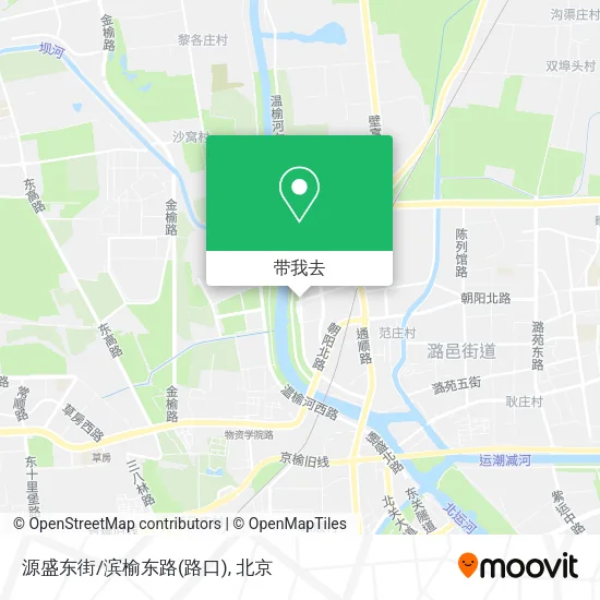 源盛东街/滨榆东路(路口)地图