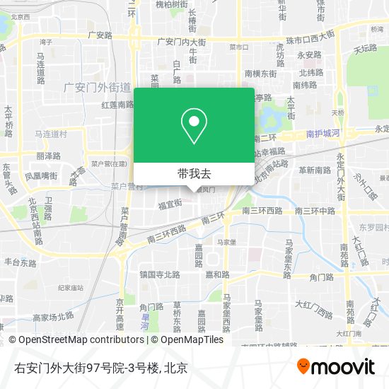 右安门外大街97号院-3号楼地图
