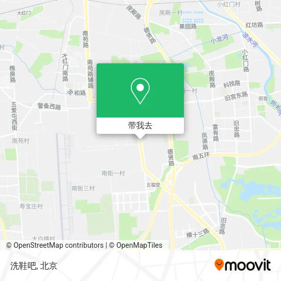 洗鞋吧地图