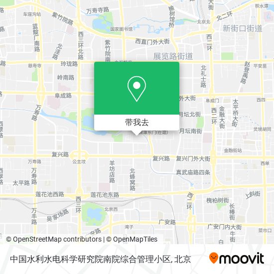 中国水利水电科学研究院南院综合管理小区地图