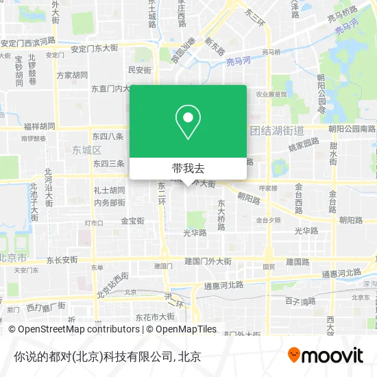 你说的都对(北京)科技有限公司地图
