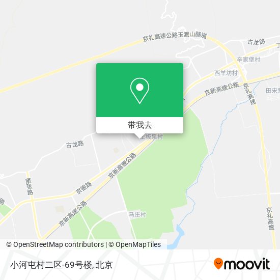 小河屯村二区-69号楼地图