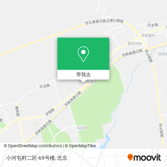 小河屯村二区-69号楼地图