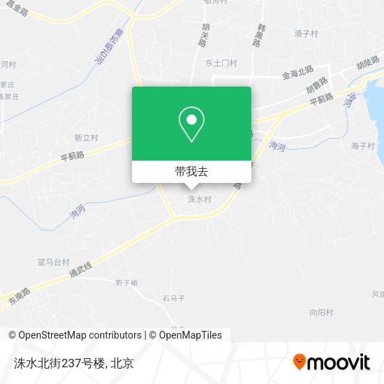 洙水北街237号楼地图