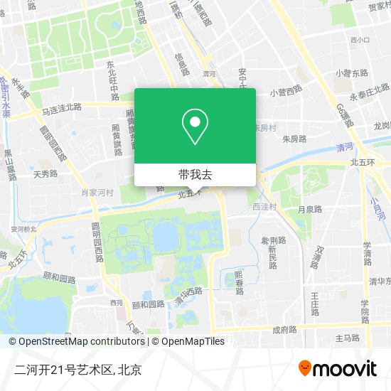 二河开21号艺术区地图