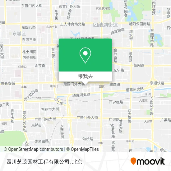 四川芝茂园林工程有限公司地图