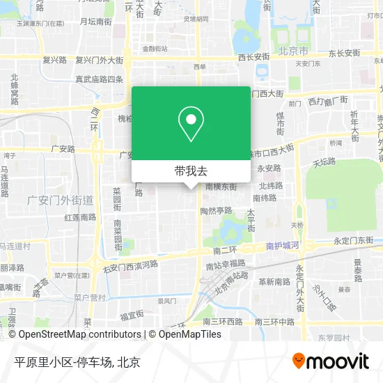 平原里小区-停车场地图