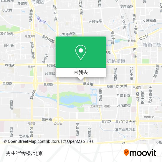 男生宿舍楼地图