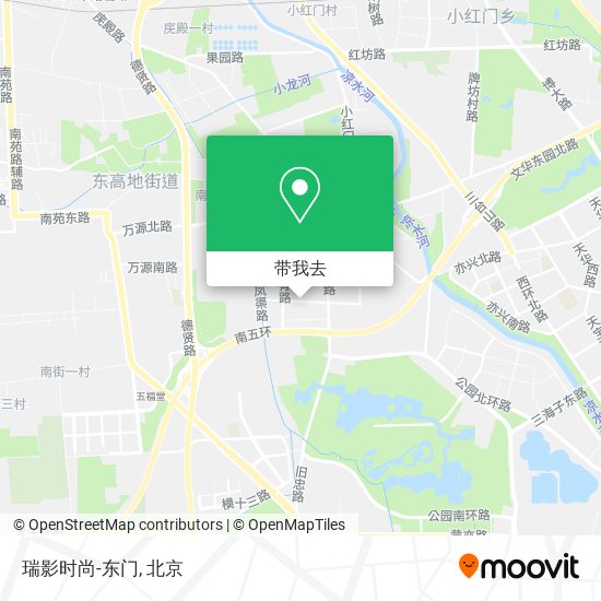 瑞影时尚-东门地图