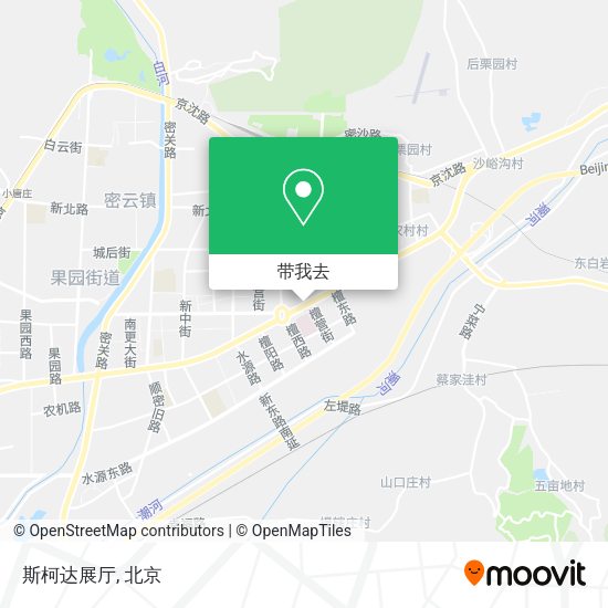 斯柯达展厅地图