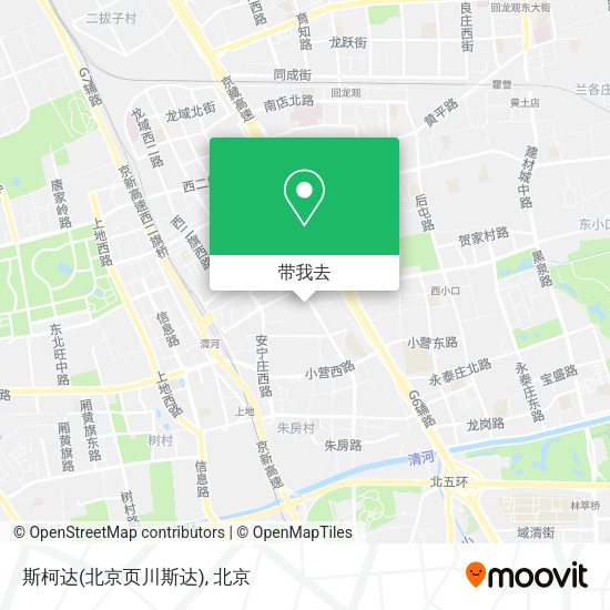 斯柯达(北京页川斯达)地图