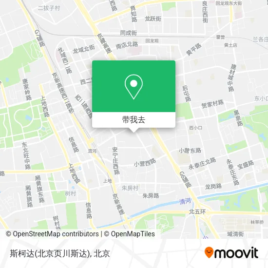 斯柯达(北京页川斯达)地图