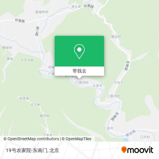 19号农家院-东南门地图