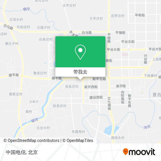 中国电信地图
