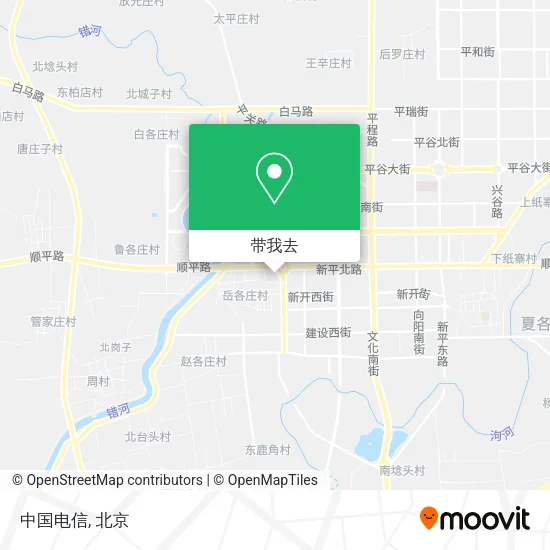 中国电信地图