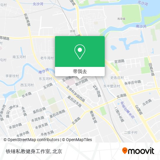 铁锤私教健身工作室地图