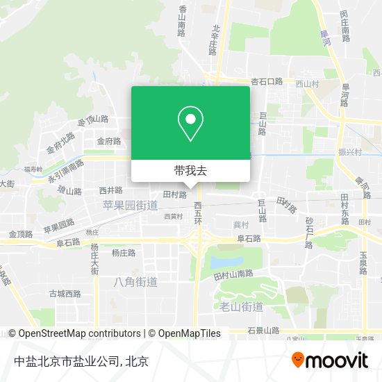 中盐北京市盐业公司地图