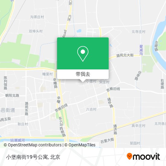 小堡南街19号公寓地图