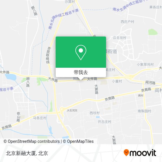 北京新融大厦地图