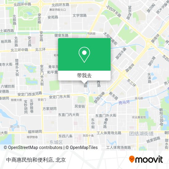 中商惠民怡和便利店地图