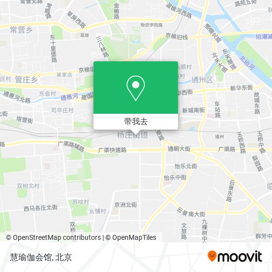 慧瑜伽会馆地图