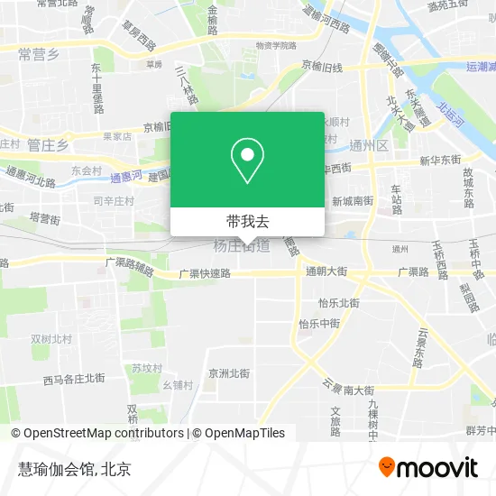 慧瑜伽会馆地图