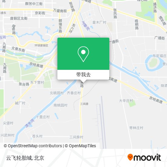 云飞轮胎城地图