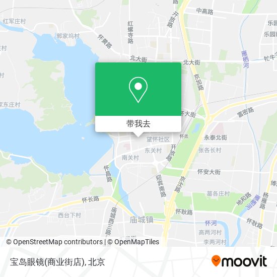 宝岛眼镜(商业街店)地图