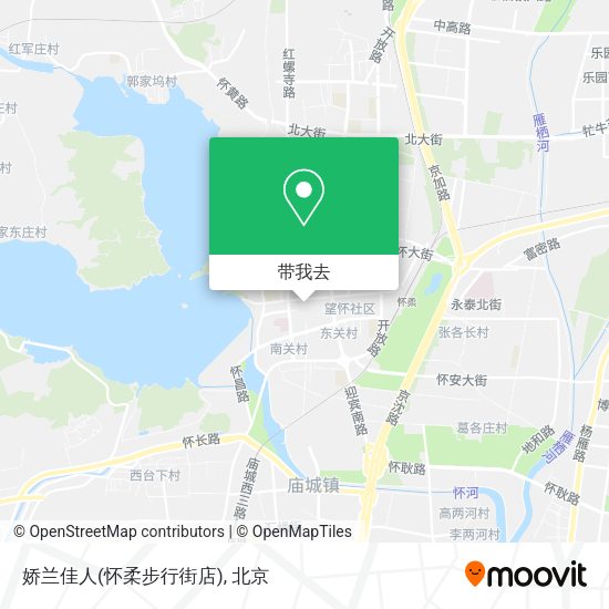 娇兰佳人(怀柔步行街店)地图